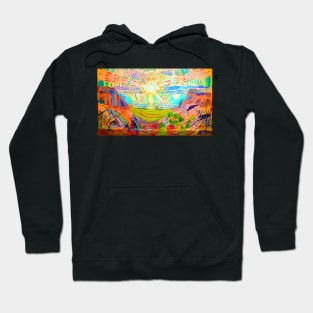 Edward munch the sun art Hoodie